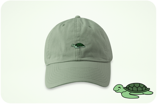Turtle Adoption Cap