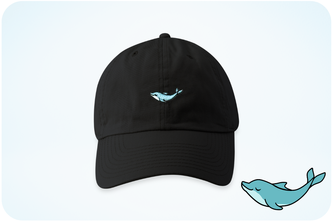 Dolphin Adoption Cap