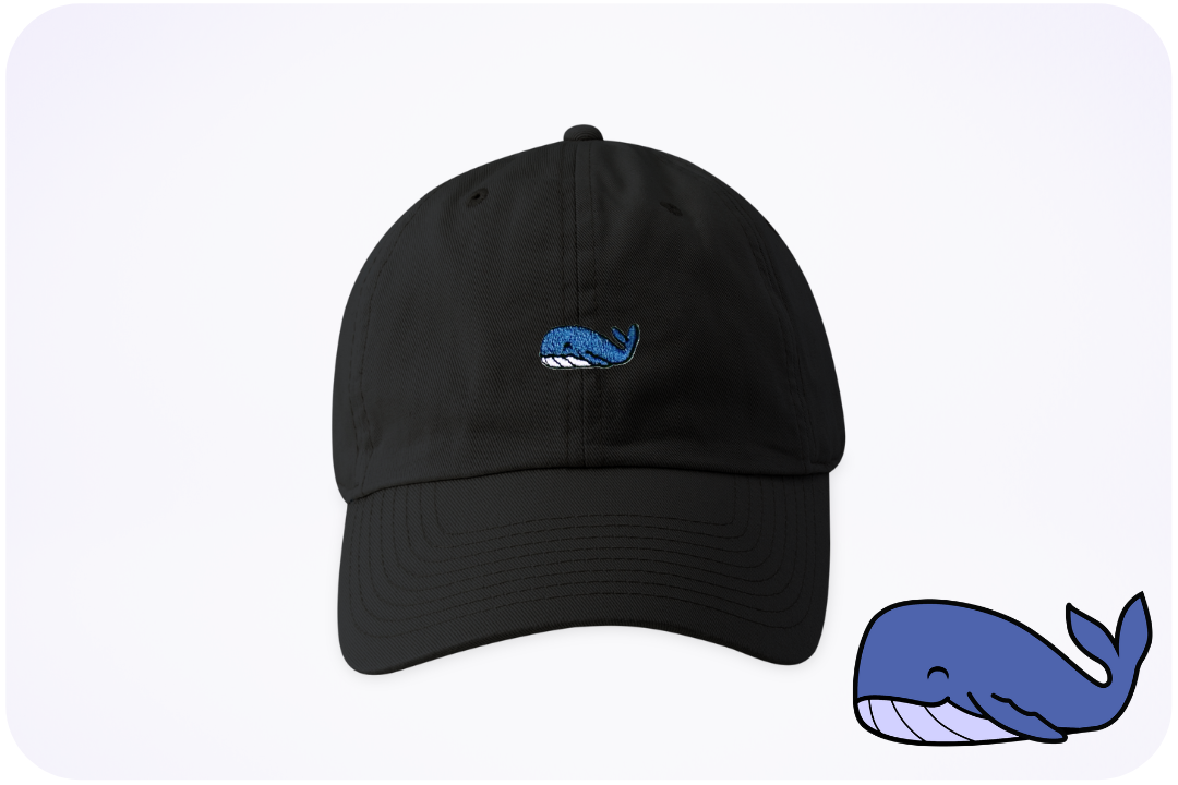 Whale Adoption Cap