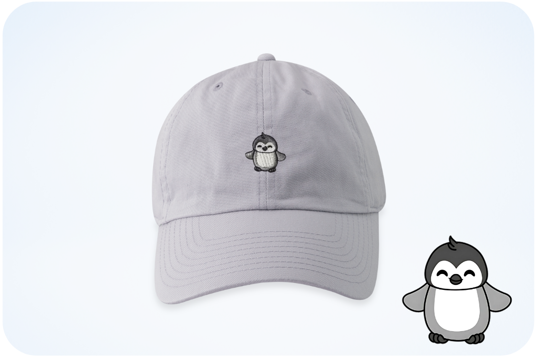 Penguin Adoption Cap